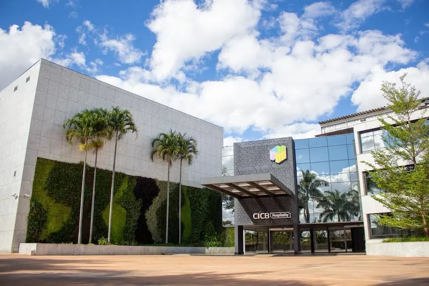 Fachada do CICB Hospitality, hotel do INCOL 2026
